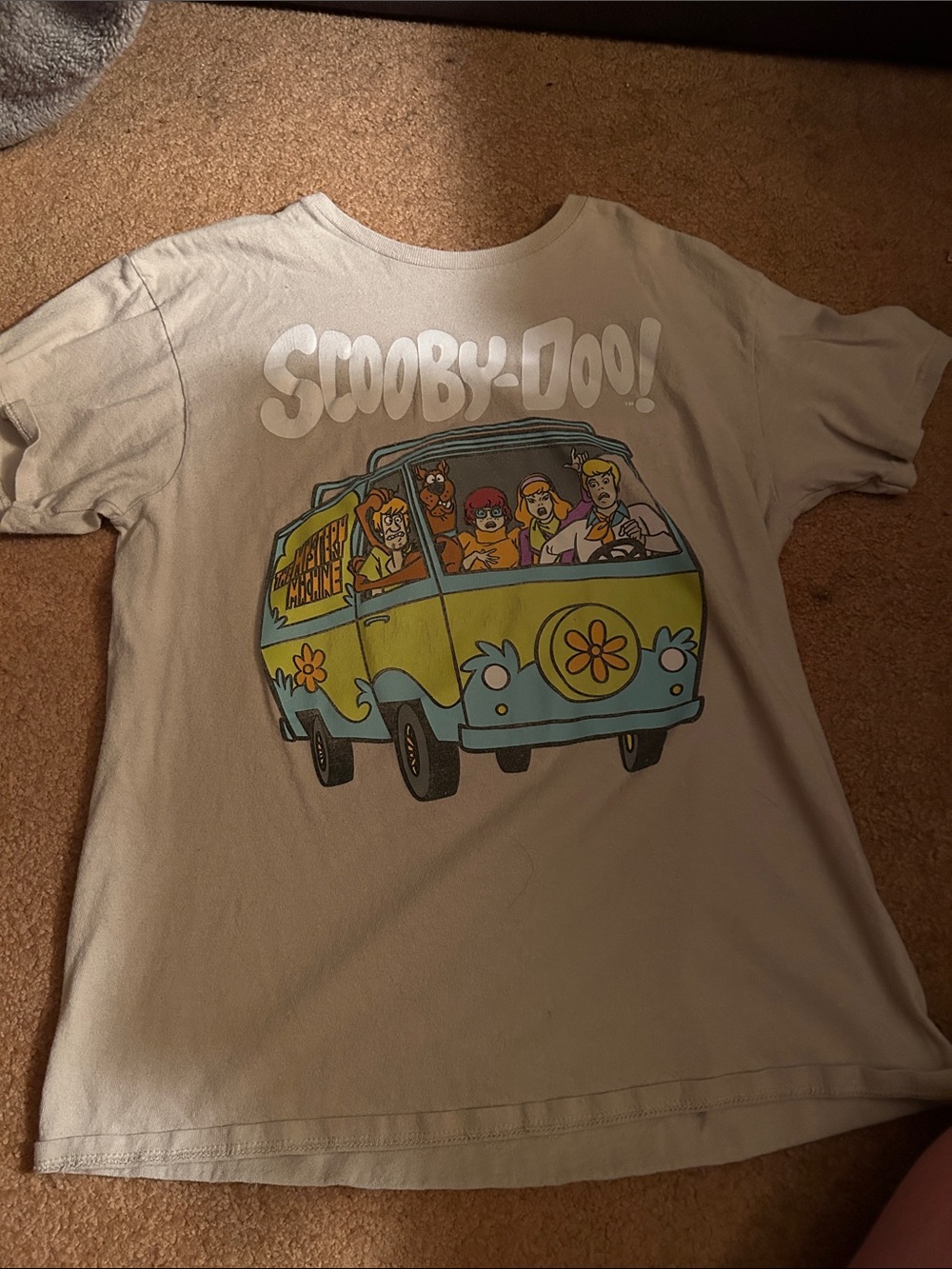 Scooby-Doo Graphic Tee - Light Beige
